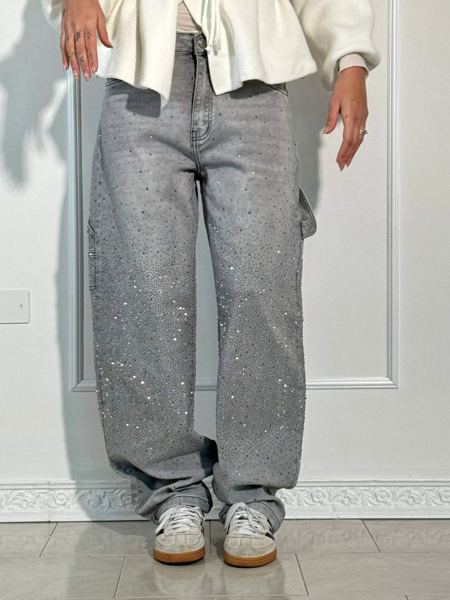 Yohanais | Pantalones de Jeans Oversized