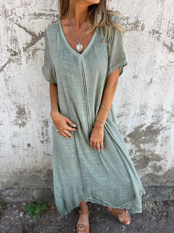 Georgia | Vestido Largo Relajado