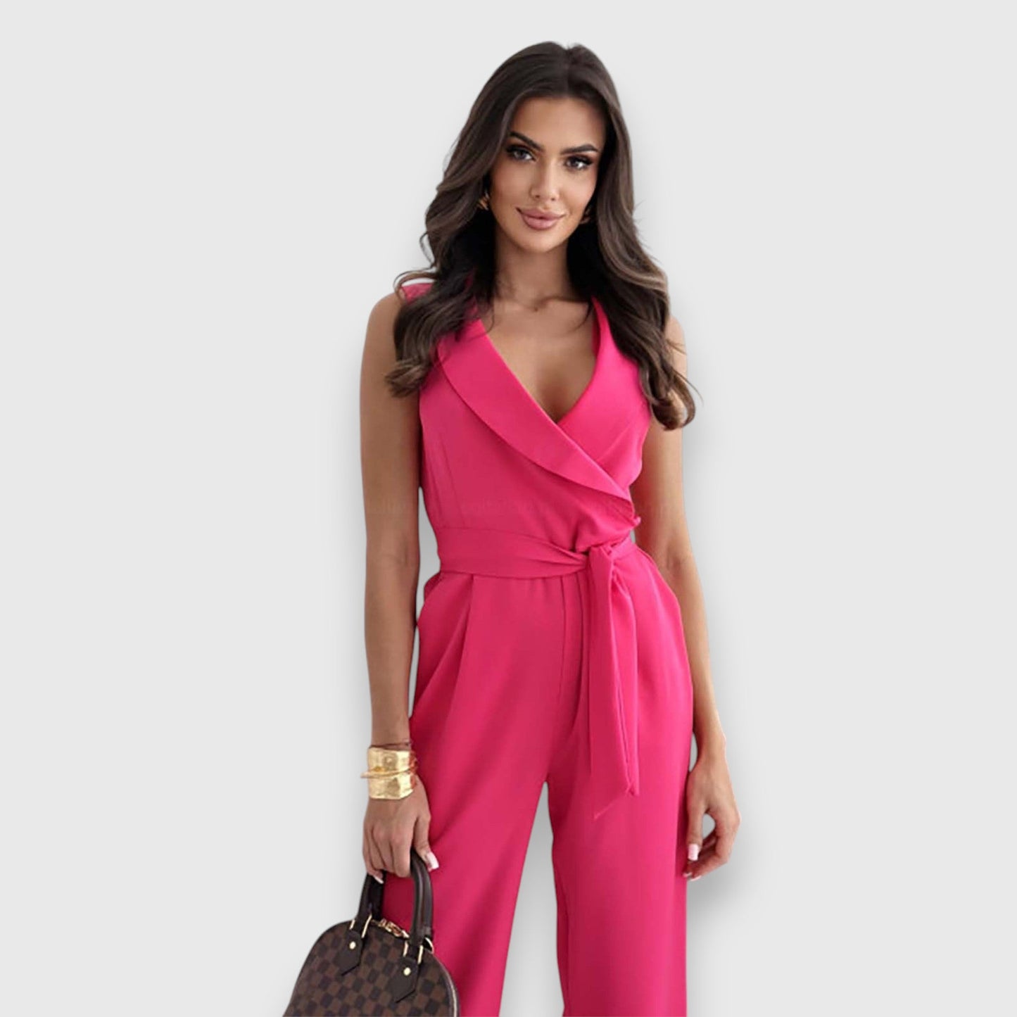 Ninailo | Mono casual con escote en V