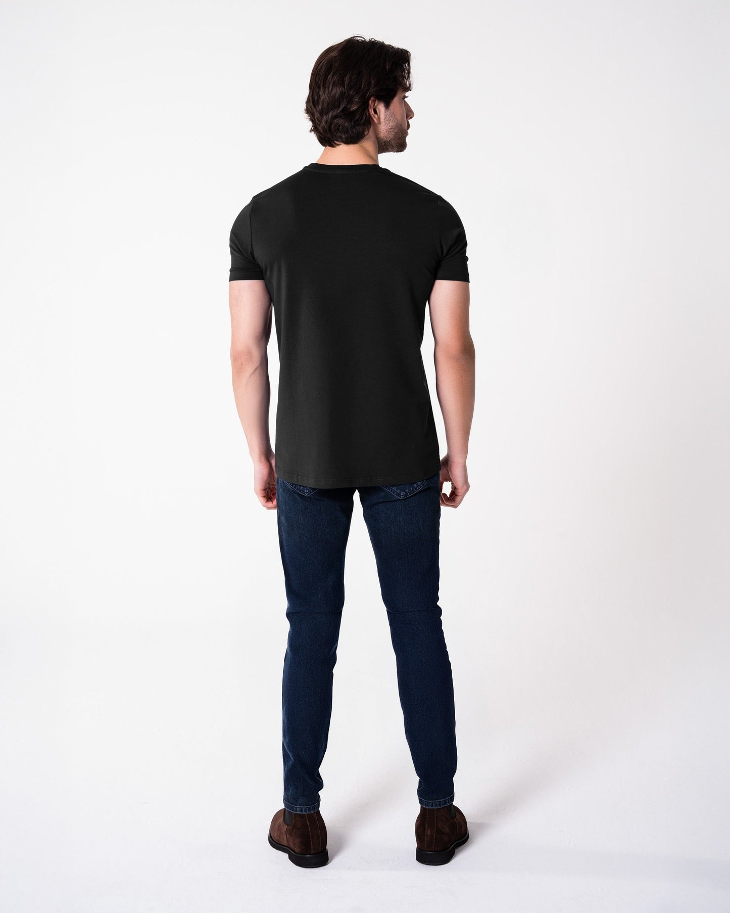 Luccas | Camiseta Negra para Caballero