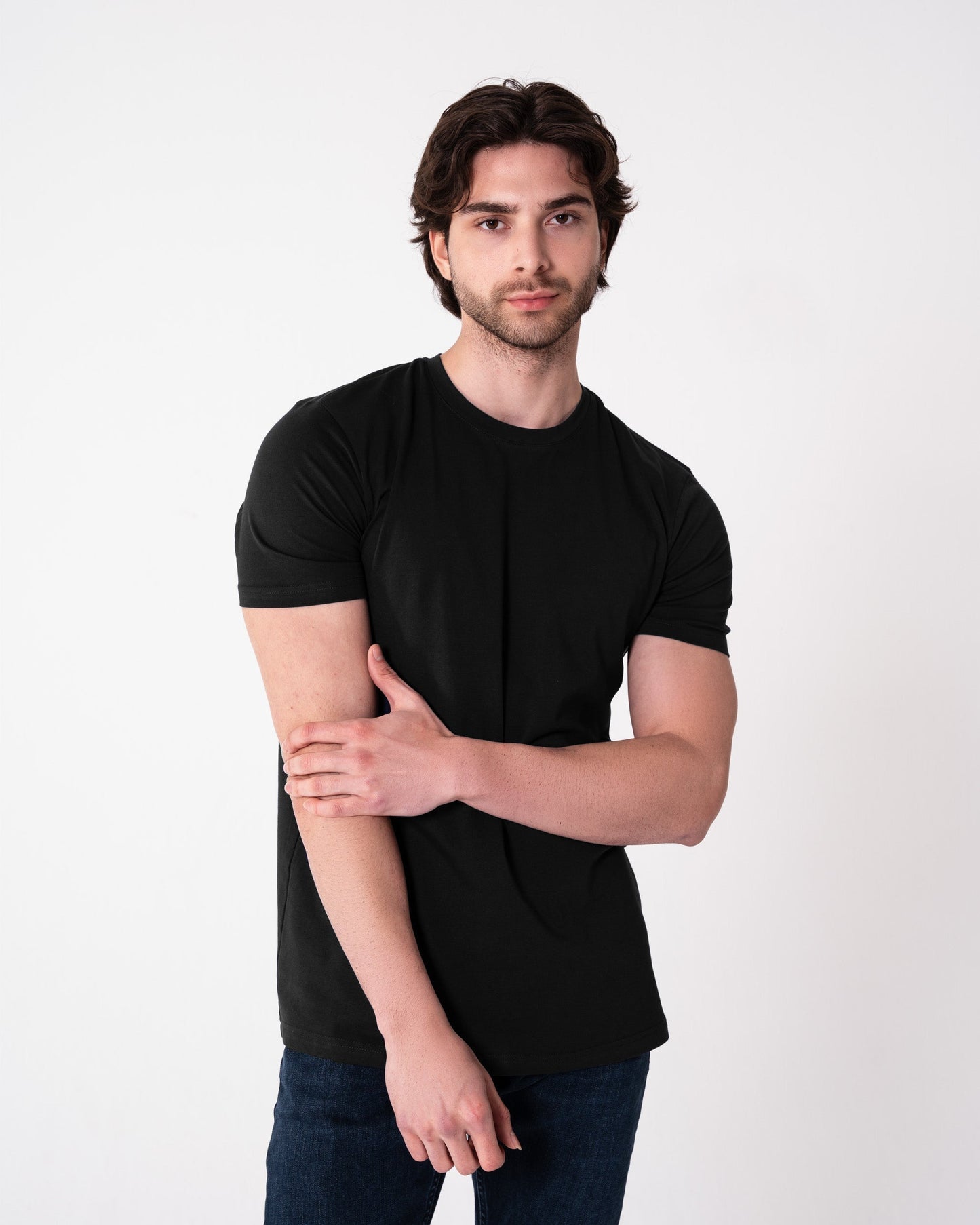 Luccas | Camiseta Negra para Caballero