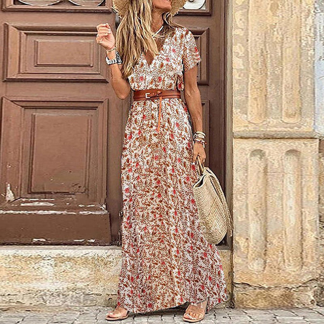 Elaines | Vestido largo estilo bohemio