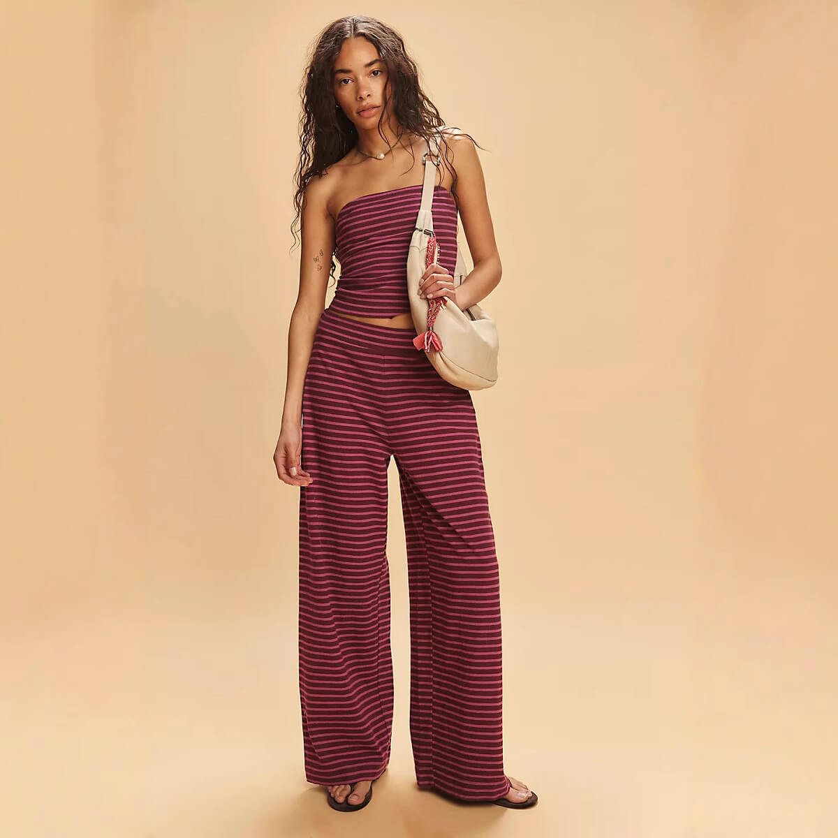 Corinne | Conjunto de playa a rayas