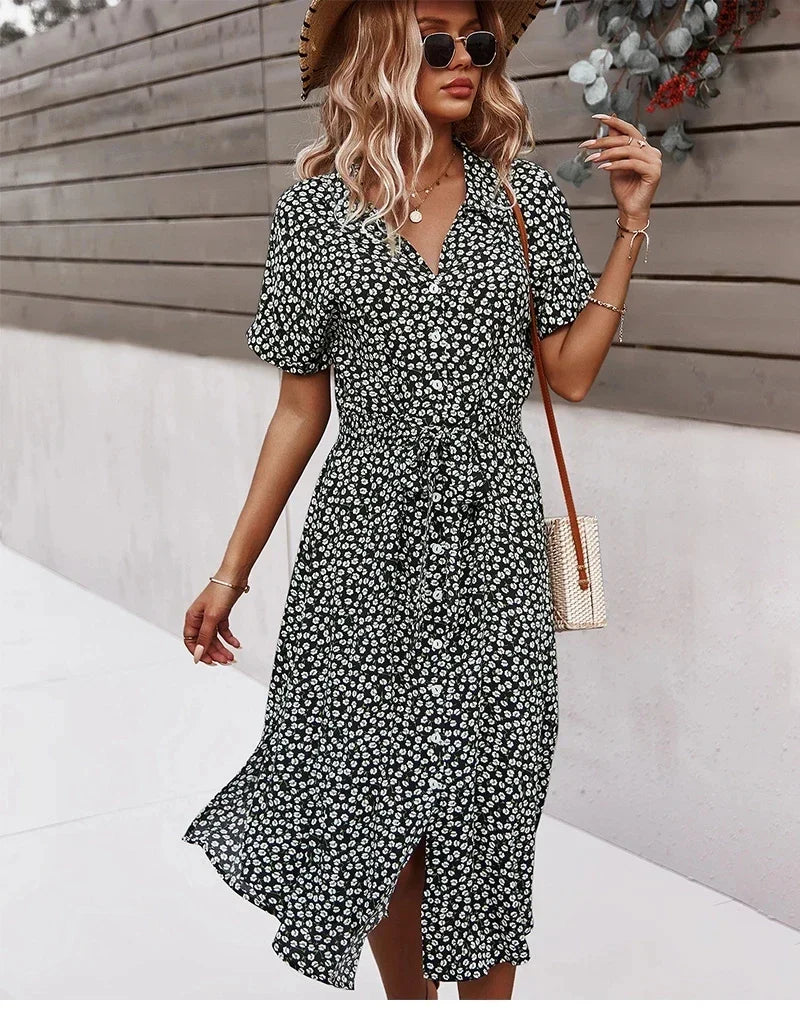 Lorna | Vestido Midi Verano Confortable