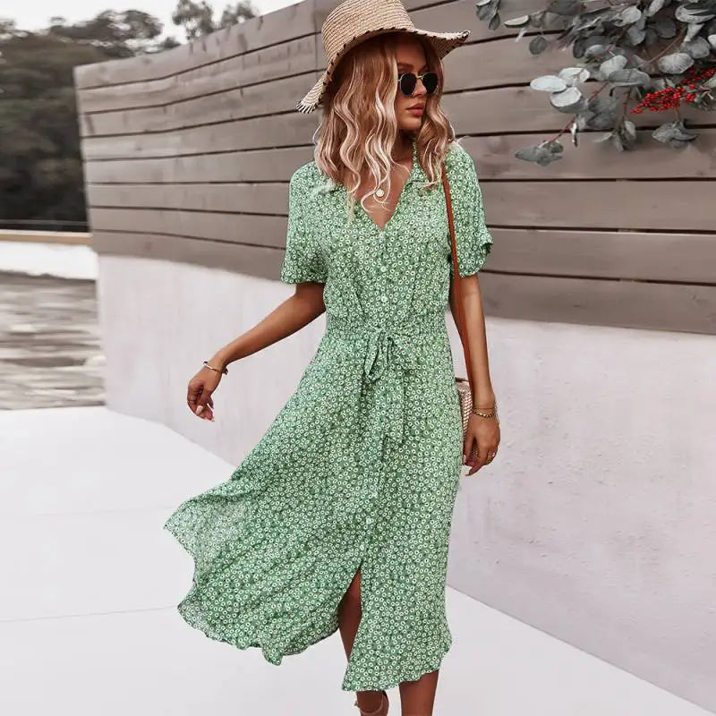 Lorna | Vestido Midi Verano Confortable