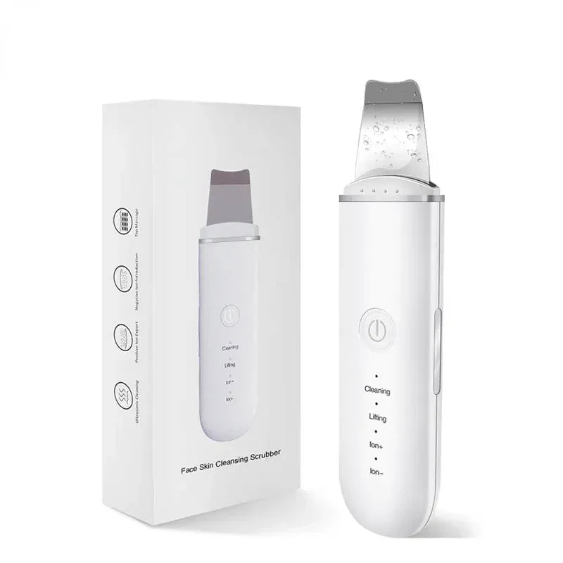 DermaWave | Limpiador de piel ultrasónico con vibración para el rostro