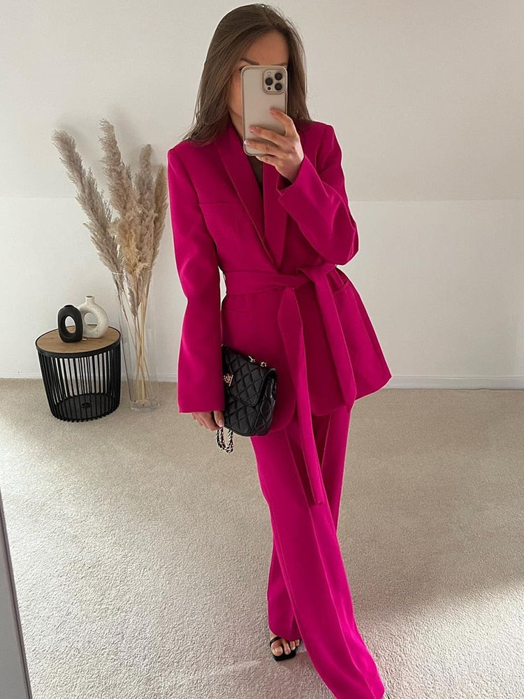 Annalisa | Conjunto Elegante de Blazer y Pantalones