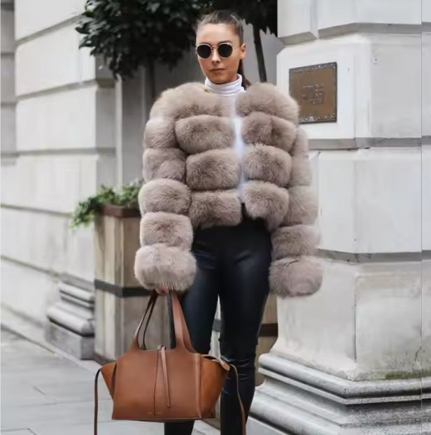 Nil | Chaqueta Elegante de piel Sintético