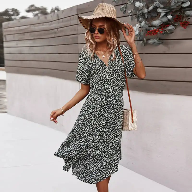 Lorna | Vestido Midi Verano Confortable