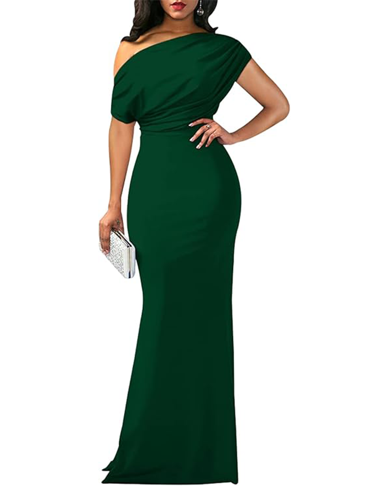 Luar | Elegante Vestido Maxi Off-Shoulder
