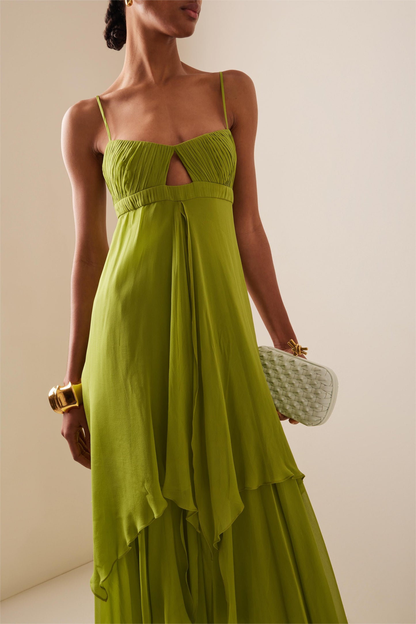 Wanelly | Vestido Plisado con Tirantes