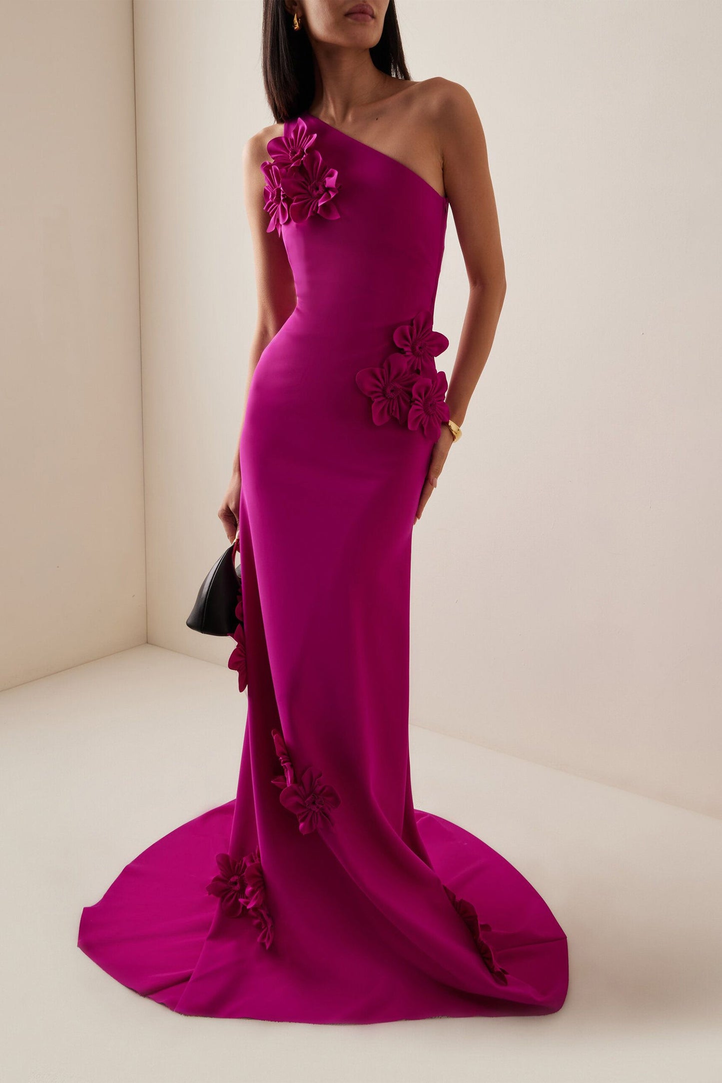 Wernice | Vestido Largo Elegante con Cola
