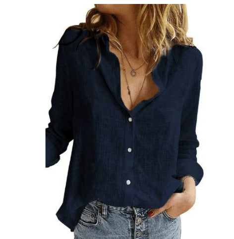Gadea | Camisa de Lino y Algodón para Mujeres