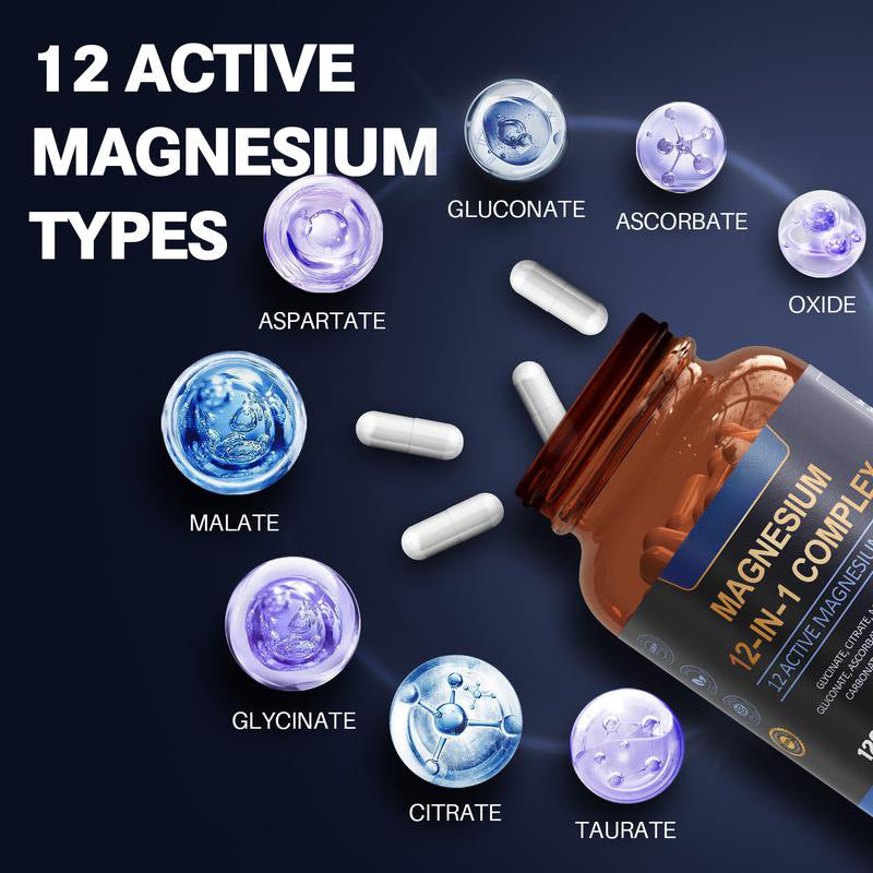 MagComplex | Complejo de Magnesio 12 en 1