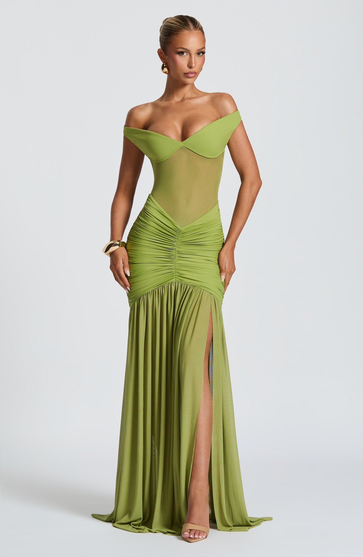 Zuri | Vestido Largo Elegante con Transparencias