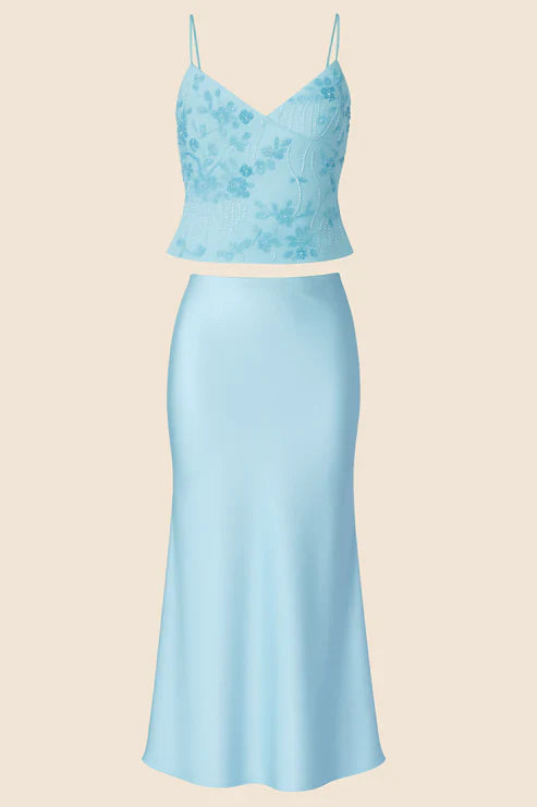 AguadiRosa | Conjunto Completo de Falda y Top