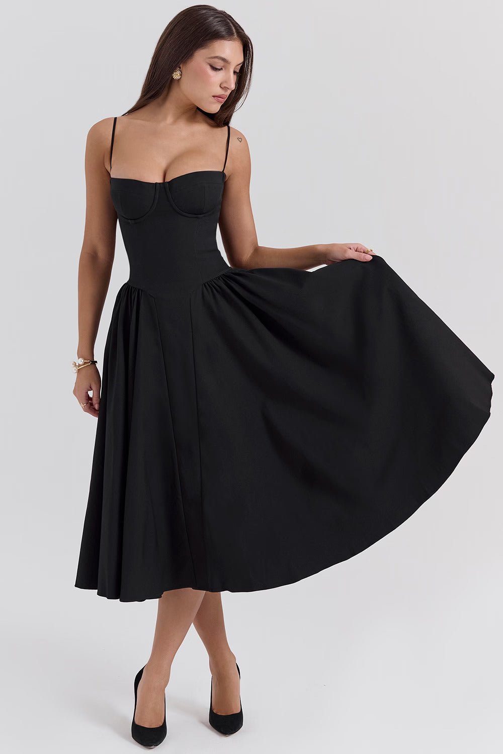 Wyra | Vestido Midi Verano Elegante