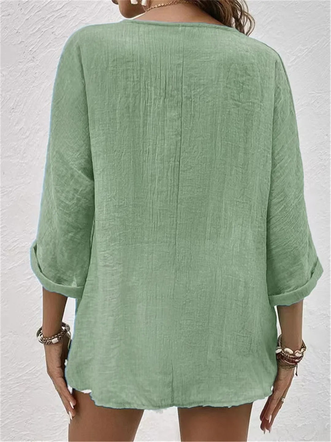 Josephine | Top Fresco con Escote en V