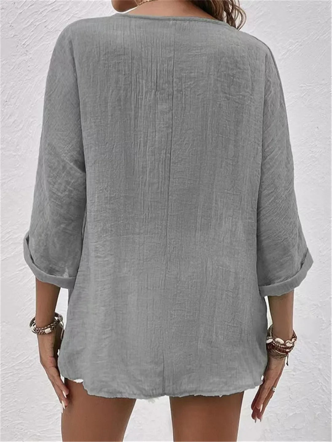 Josephine | Top Fresco con Escote en V