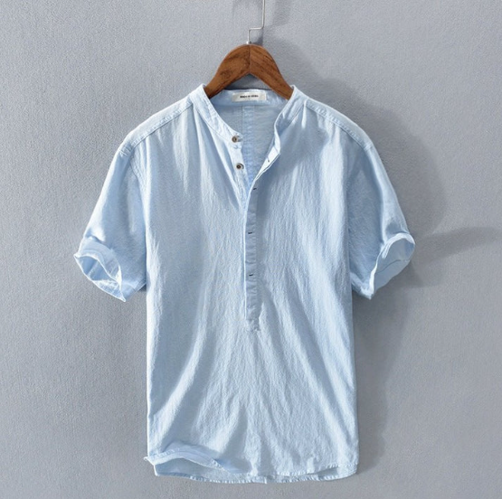 Nicolas | Camisa de Lino Casual para Hombre.