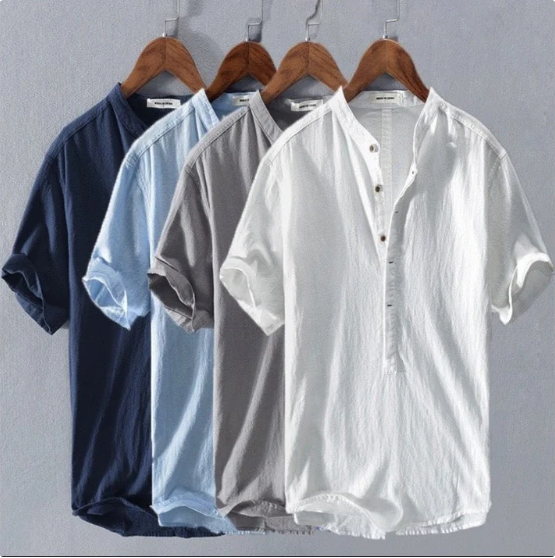 Nicolas | Camisa de Lino Casual para Hombre.