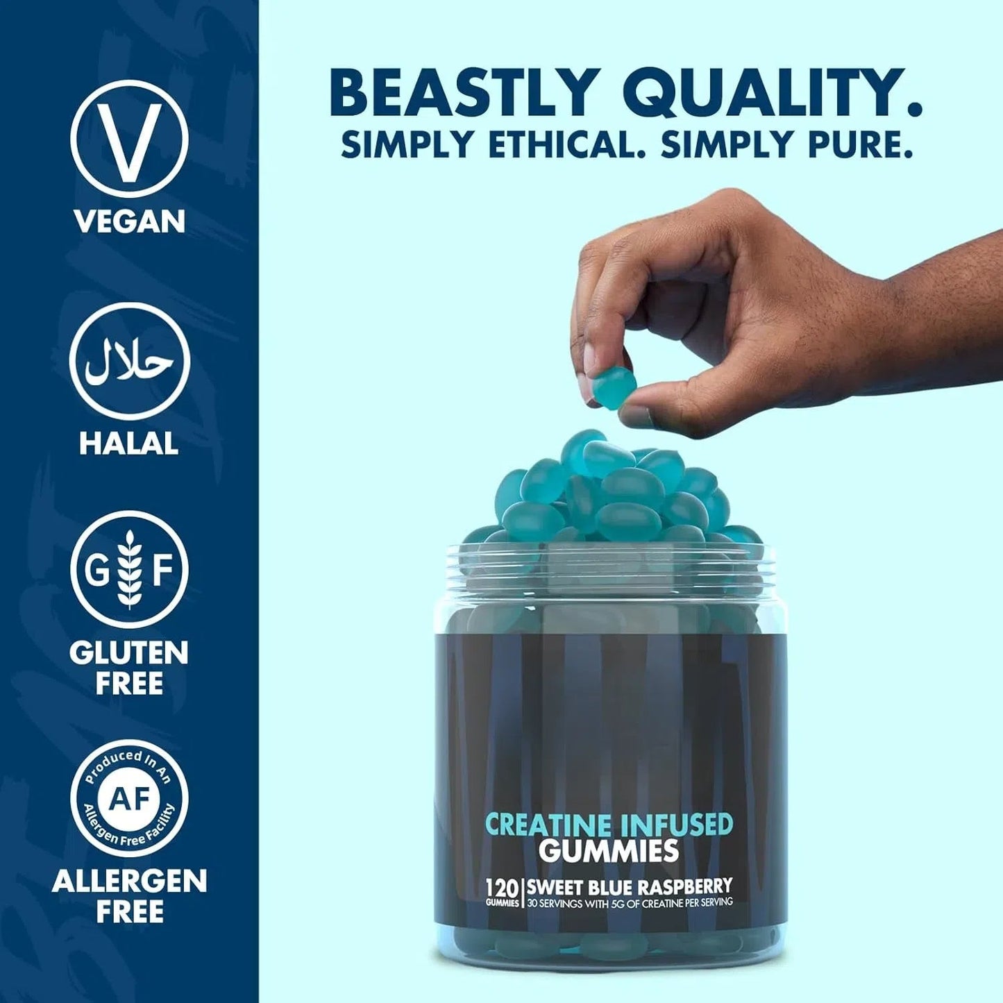 CreaGummy | Gominolas de Creatina para Aumentar la Fuerza, Energía y Rendimiento