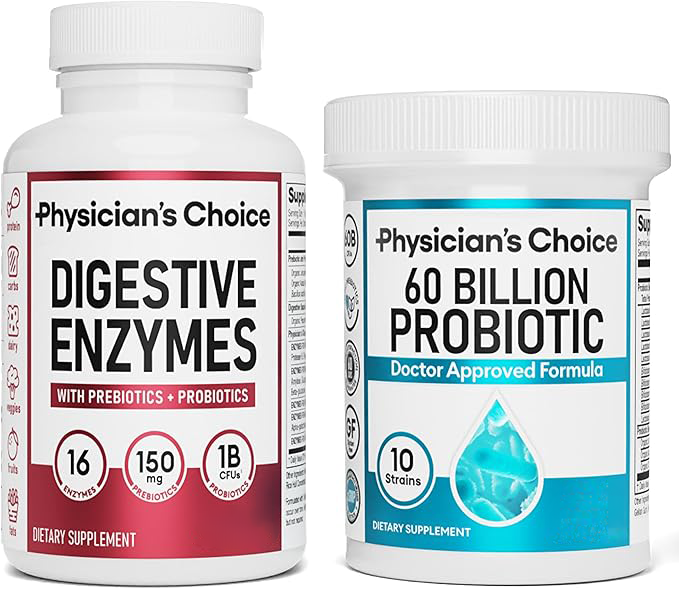 DigestBalance | Paquete Digestivo: Enzimas y Probióticos