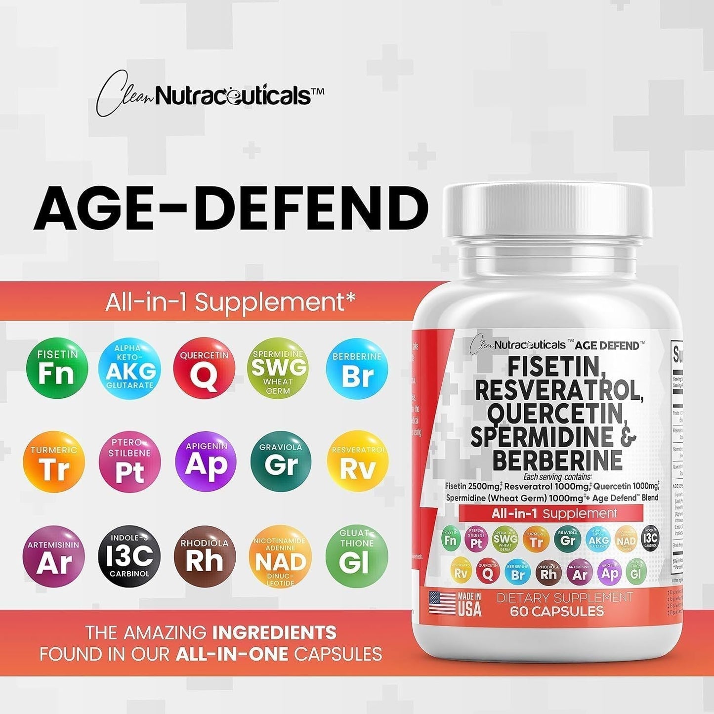 VitaLonge18 | El complejo vitamínico antienvejecimiento que revitaliza tu vida