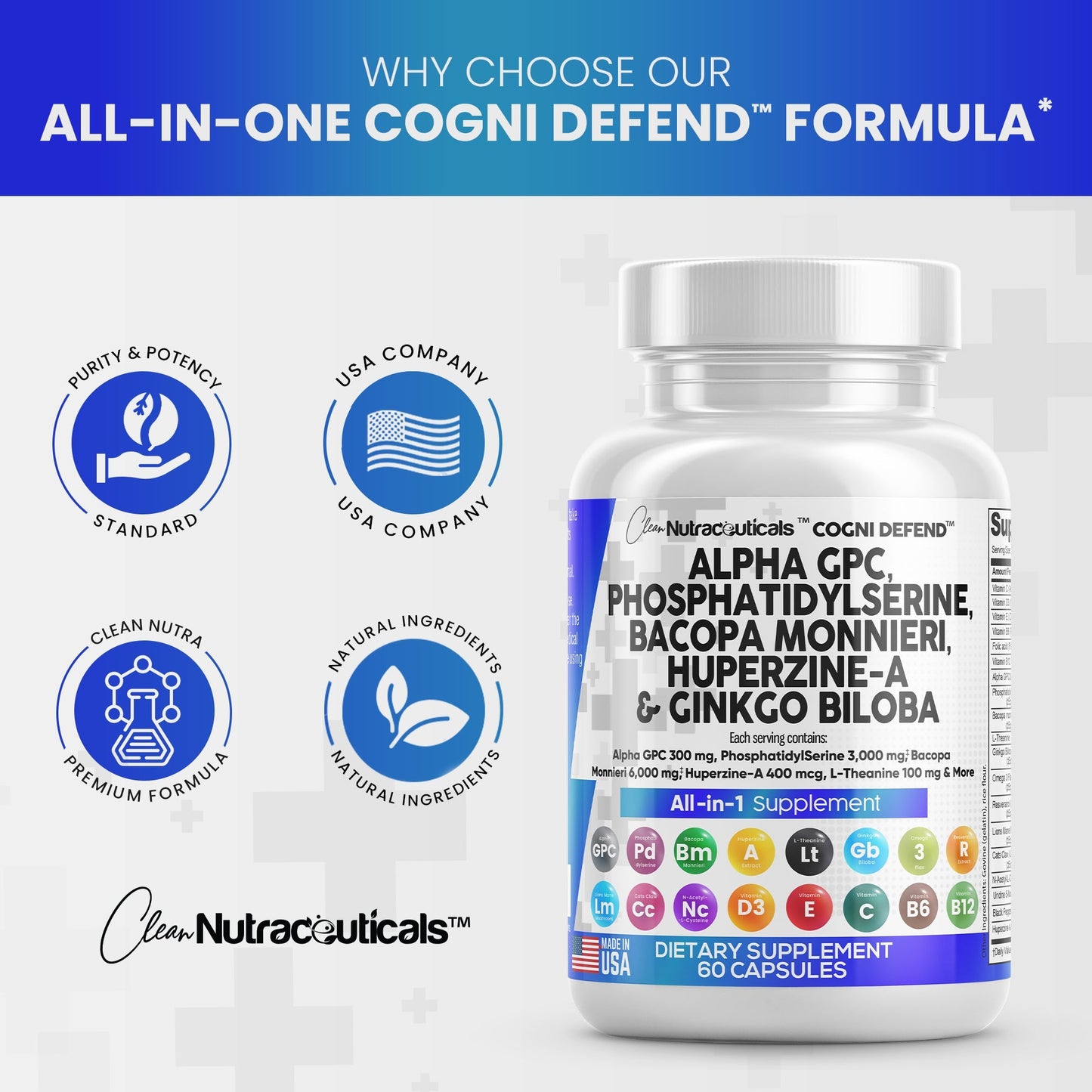CogniDefend | El complejo vitamínico que potencia tu concentración diaria