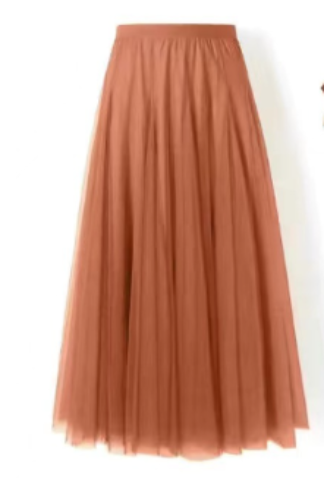 Lesley | Fabulosa Falda Larga de Tul