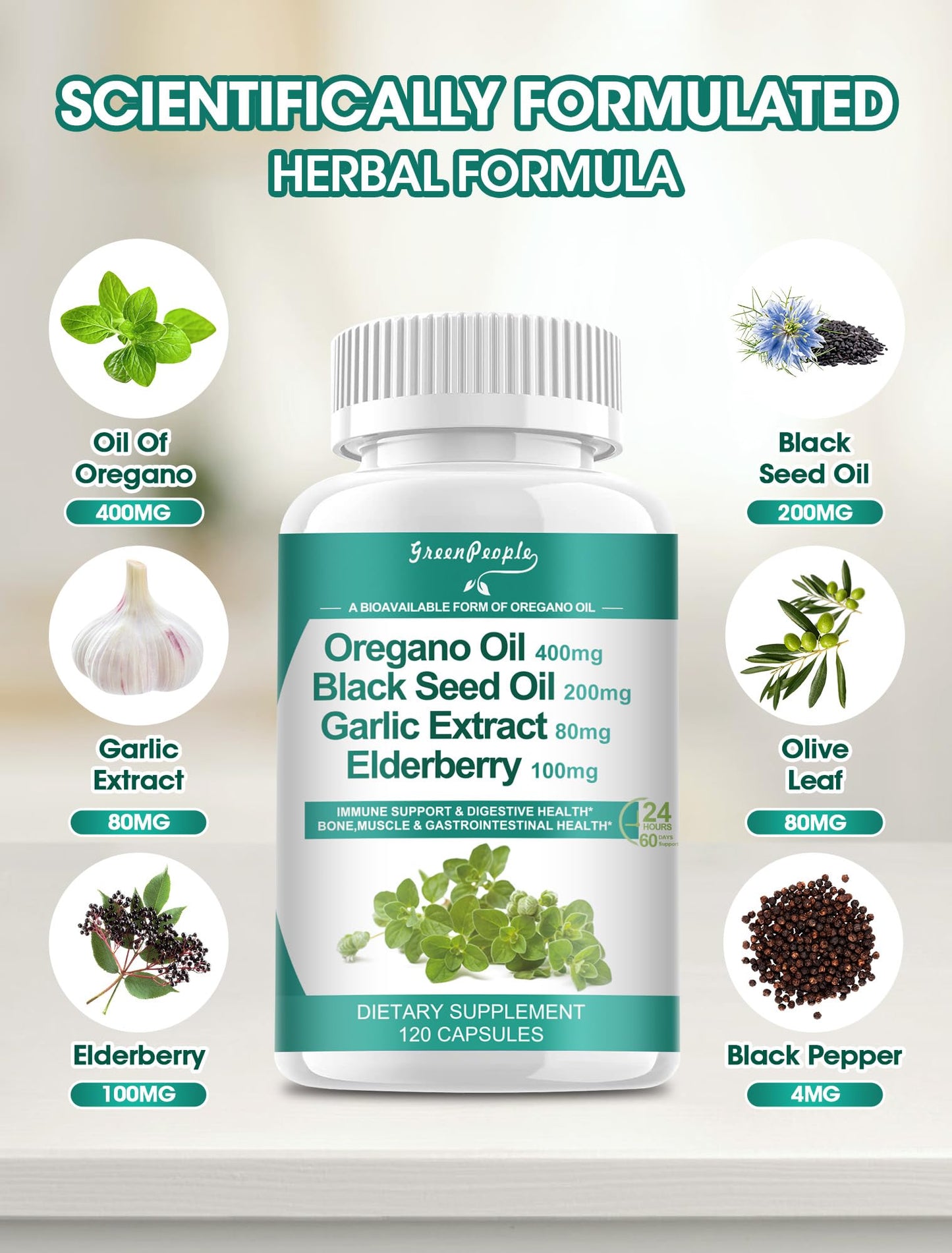 OregoVital | Aceite de Orégano Orgánico: Potenciador del Sistema Inmunológico y Digestivo