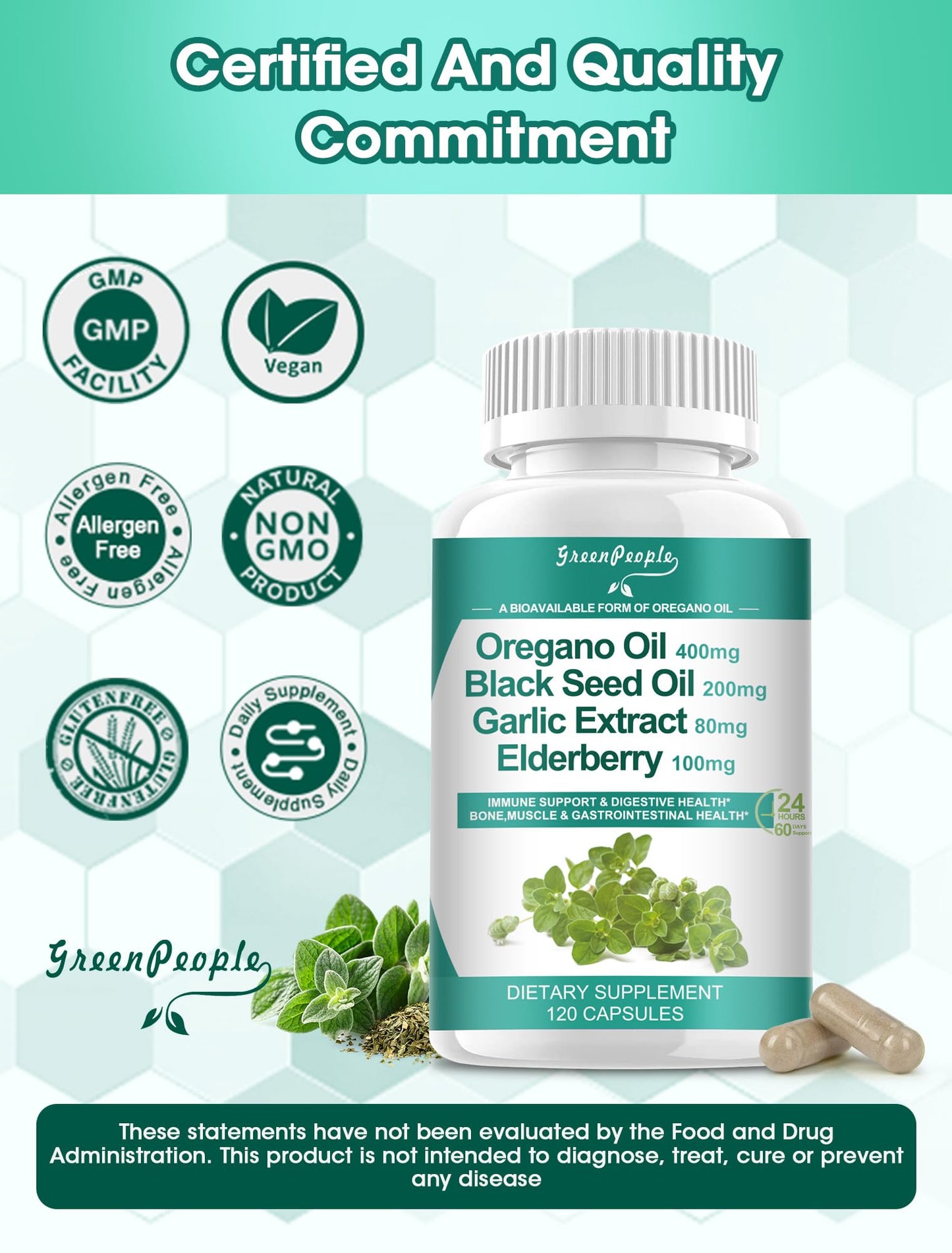 OregoVital | Aceite de Orégano Orgánico: Potenciador del Sistema Inmunológico y Digestivo