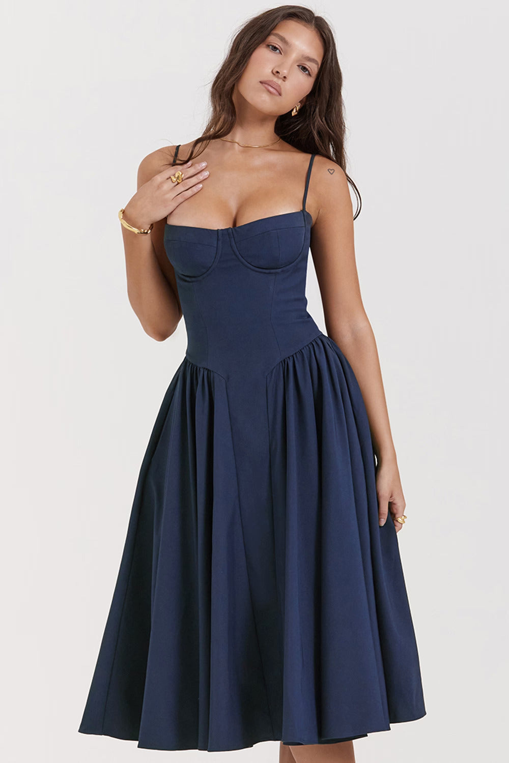 Wyra | Vestido Midi Verano Elegante