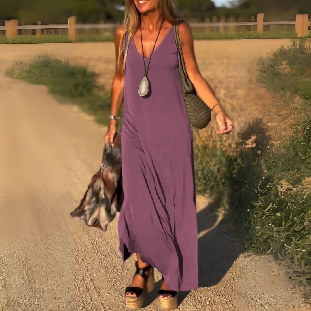 Anoul | Vestido largo para la playa