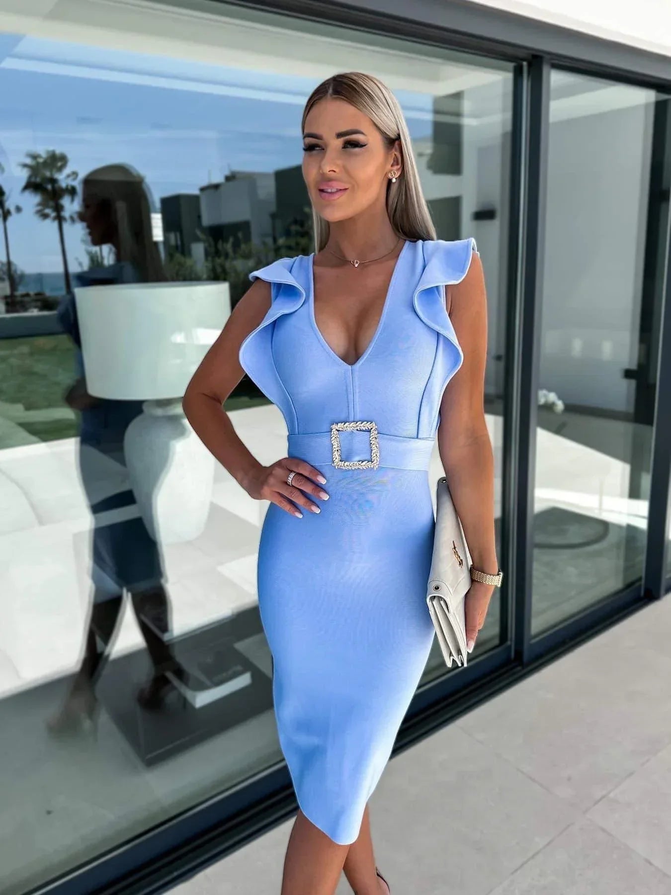 Brigitte | Vestido Midi estilo Casual