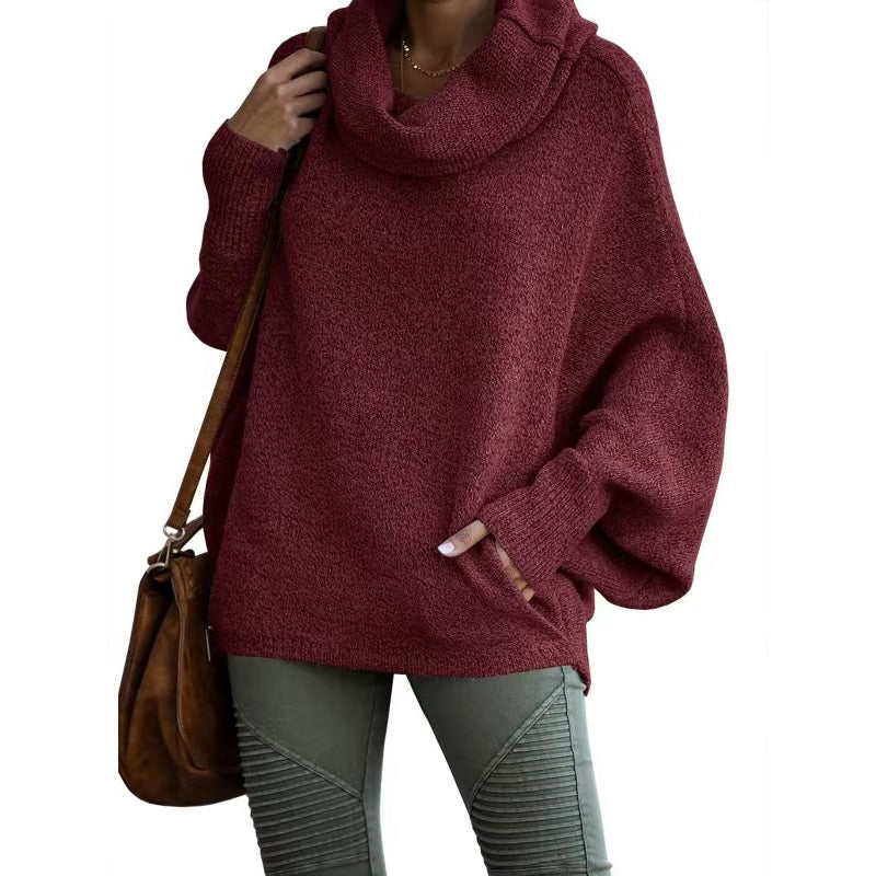 Phoebe | Jersey de Punto de Cuello Alto