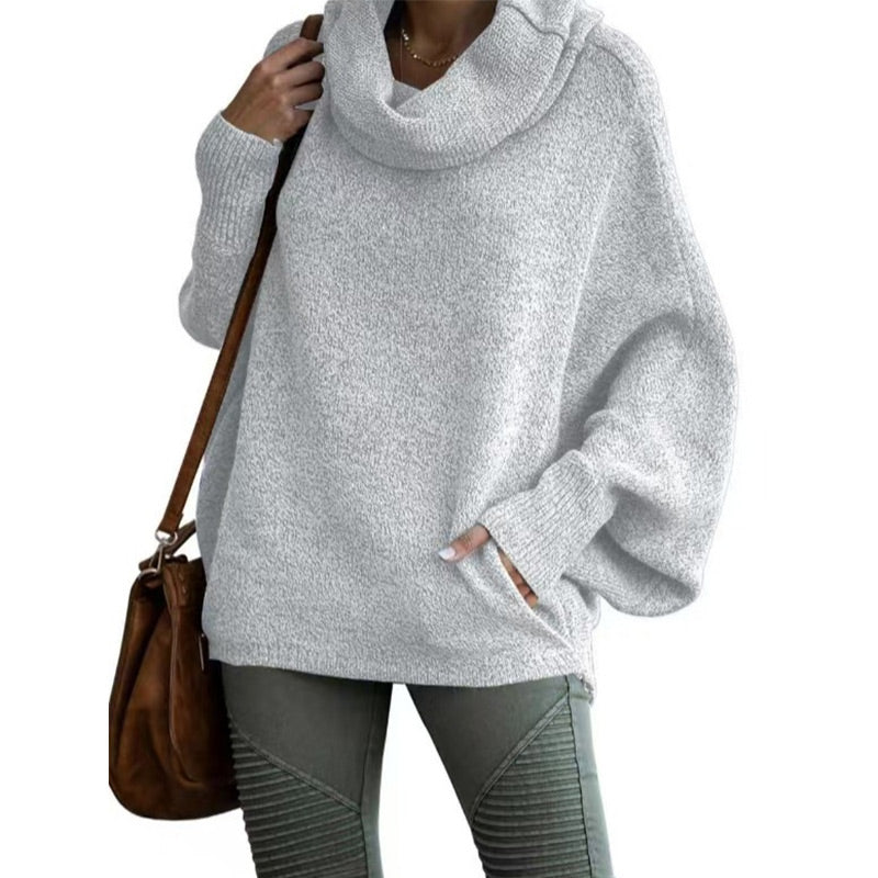 Phoebe | Jersey de Punto de Cuello Alto