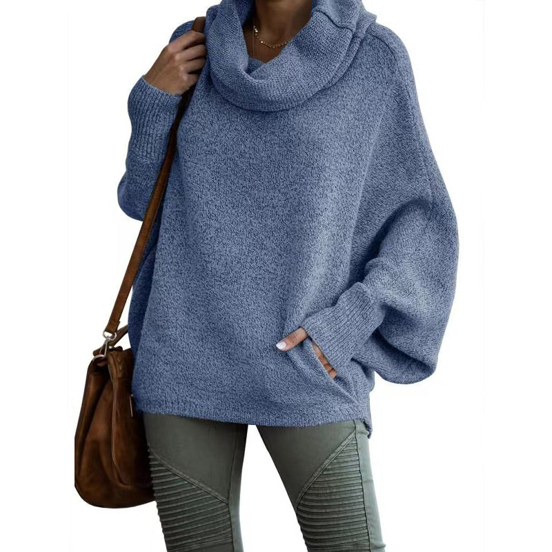 Phoebe | Jersey de Punto de Cuello Alto