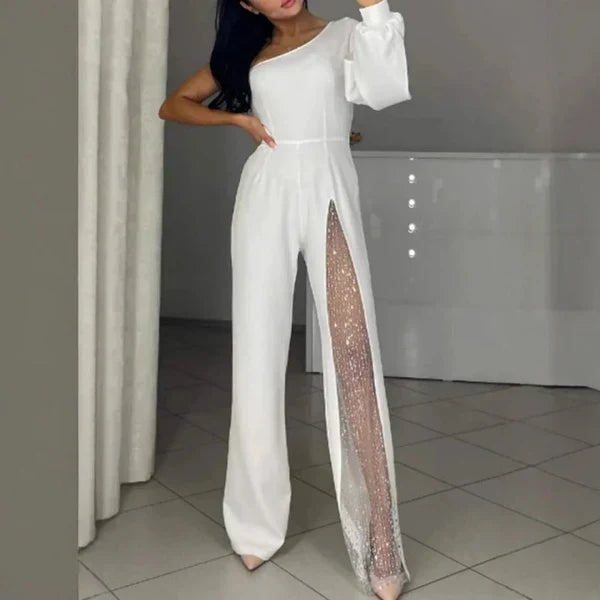 Quinn | Elegante Mono con Abertura transparente