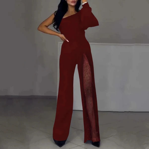 Quinn | Elegante Mono con Abertura transparente