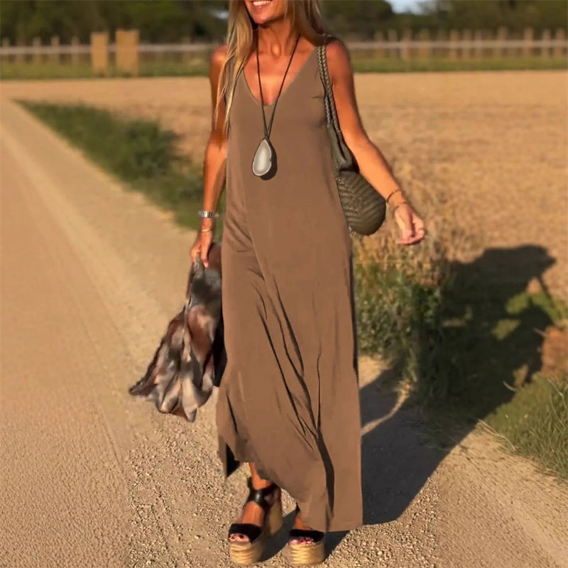 Anoul | Vestido largo para la playa
