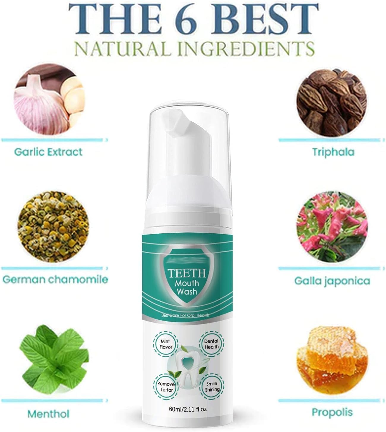 TeethFresh | Enjuague Bucal para el Cuidado Oral