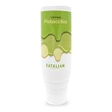 EATALIAN by AMZ BETTER Topping con Sabor a Pistacho, Crema Dulce Proteica en Squeezer de 300 gr, Made in Italy, Salsa de Pistacho Ideal para Decorar Helados, Postres y Dubai Chocolate