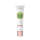 L'Oréal Paris Magic CC Crema Antirrojeces Universal, Anti Redness Green | Hidratación 24H, Unifica, Alisa, Ilumina y Protege, con Vitaminas B5 y E, Pigmentos Microencapsulados, Magic CC Cream