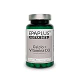 EPAPLUS Calcio + D3 120 cápsulas Huesos Dientes Absorción Vitamina D3 | Calcio + vitamina D3 para huesos y dientes fuertes. Favorece absorción del calcio. 120 cápsulas apoyo diario