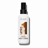 REVLON PROFESSIONAL UniqOne All in One Protector Térmico Pelo, Hidratación Profunda Cabello, Tratamiento en Spray sin Aclarado, Desenredante Pelo Mujer, Fragrancia Coco 150 ml