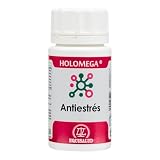 Holomega Antiestrés – 50 Cápsulas | Con Magnesio, Ashwagandha, Melisa y GABA | Sistema Nervioso, Relajación y Fatiga | Serenzo™ y Lavanda | Equisalud