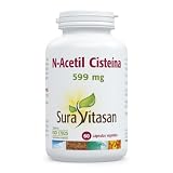 SURA VITASAN NAC N-Acetil Cisteína 599 mg 60 Cápsulas | Precursor de Glutatión y Soporte Avanzado