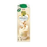 Vivesoy - Bebida vegetal de soja con Omega 3 - Brik 1 L - Enriquecida con B1, B12, C, calcio y potasio - Fuente vegetal para el corazón - Cuida tu Colesterol