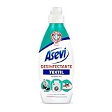 Asevi Desinfectante Textil 720ml - Elimina Malos Olores y Alérgenos | Neutraliza el 99,9% de bacterias y virus sin lejía, respetando las fibras y los colores de todas tus prendas